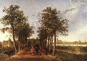 CUYP, Aelbert The Avenue at Meerdervoort dfg oil painting artist